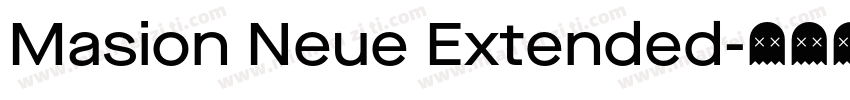 Masion Neue Extended字体转换